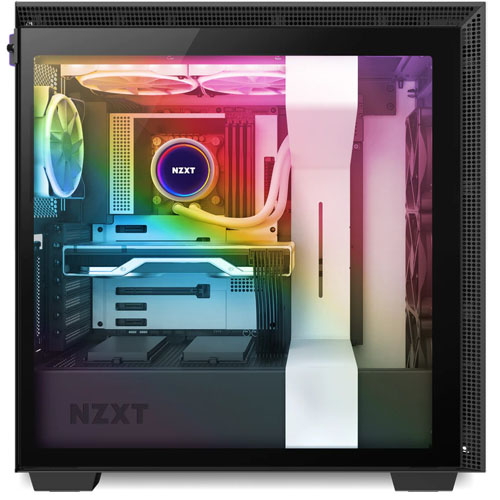 NZXT Kraken X63 RGB 280mm - RL-KRX63-RW - AIO RGB CPU Liquid Cooler -  Rotating Infinity Mirror Design - Powered By CAM V4 - RGB Connector - 2 x  Aer P